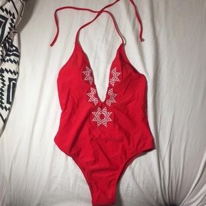 BRAND NEW RED CUPSHE ONE PIECE WITH TAGS